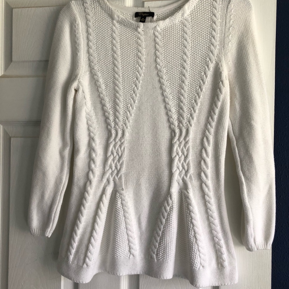 Peplum Sweater top
